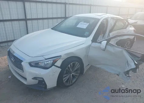 2021 Infiniti Q50 Sensory из США, поврежденный, VIN JN1EV7CP6MM701409